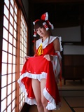 [Cosplay] Reimu Hakurei with dildo and toys - Touhou Project Cosplay(8)